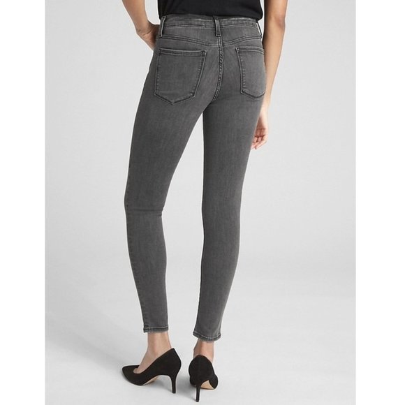 NWT 1969 Gap True Skinny Super High Rise Sculpt jeans 33 / 16 Reg - Picture 4 of 15